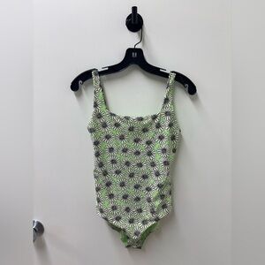 NWT & Other Stories Green Floral One Piece Swimsuit